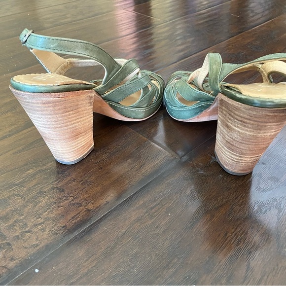 Fiorentini Baker Women's Green High Heel Shoe Size 36 - Picture 2 of 6